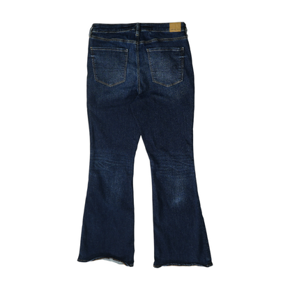 Blue Long Bell Bottom Jeans