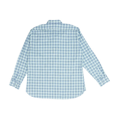 Multi Plaid Long Sleeve Button Down
