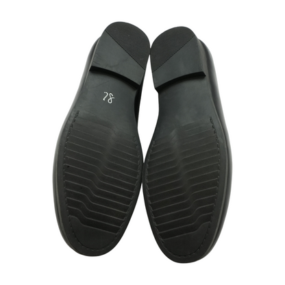 Black Slip-On Flats
