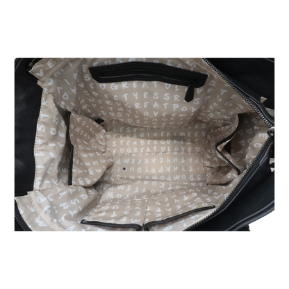 Black Weekender Bag