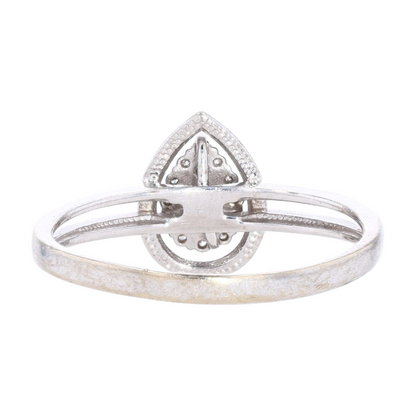 1/10 ctw 14K White Gold Diamond Fashion Ring