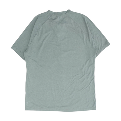 Gray Solid Henley T-Shirt