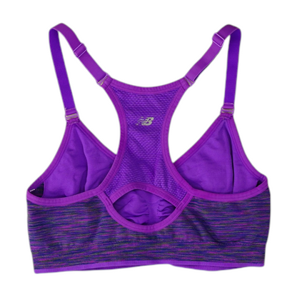 Purple Print Sports Bra