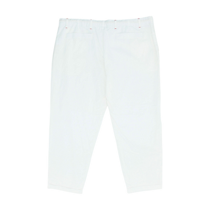 White Relaxed Pants
