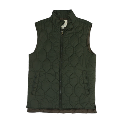 Green Solid Active Vest