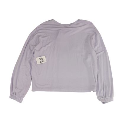 Lavender Solid Sweatshirt Pullover