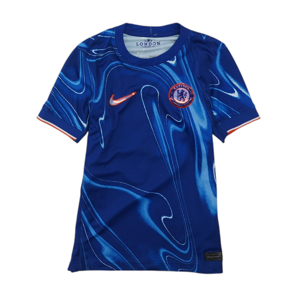 Boys' Blue Chelsea FC Short Sleeve Jersey