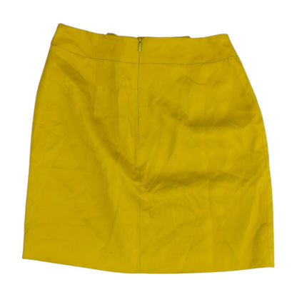 Green Solid Mini Skirt