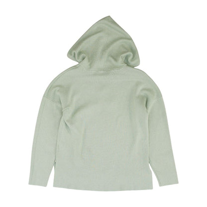 Green Solid Hoodie