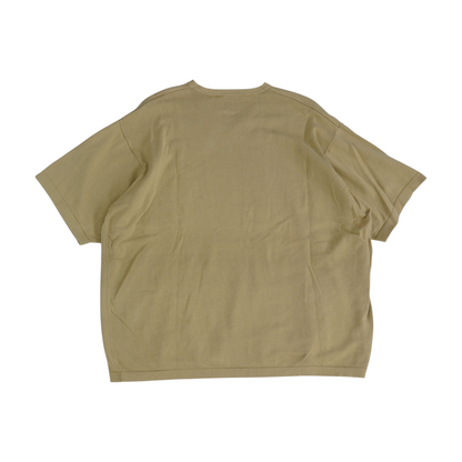 Tan Solid Pullover Sweater