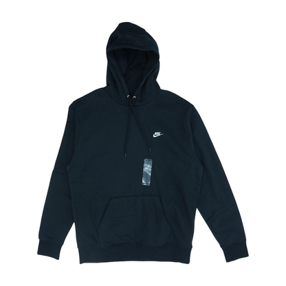 Black Tall Solid Hoodie Pullover