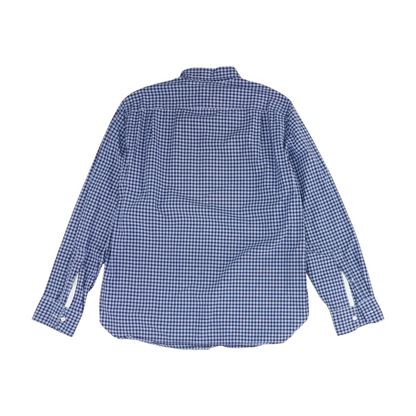 Blue Check Long Sleeve Button Down