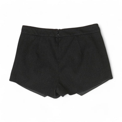 Black Striped Shorts