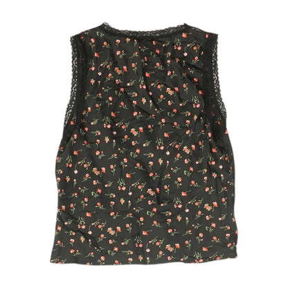 Black Floral Blouse