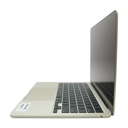 13.6" MacBook Air Starlight Apple M4 10 Core 4.50GHz 16GB 256GB NVME/SSD