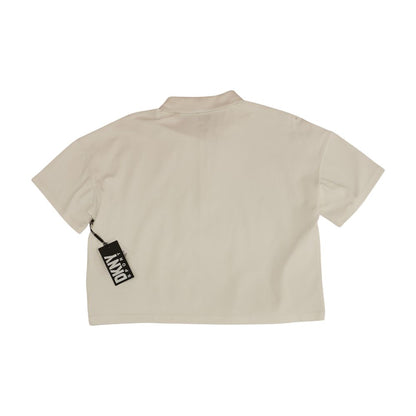 White Solid Polo