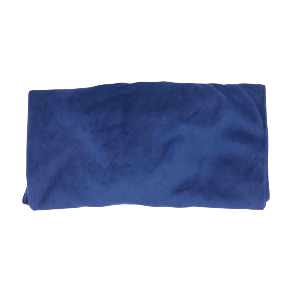 Navy Polyester Infinity Scarf