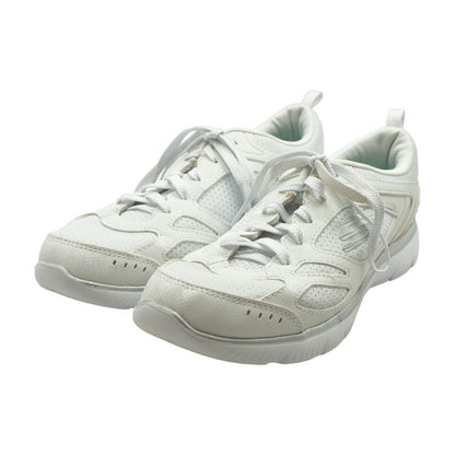 White Low Top Athletic Shoes