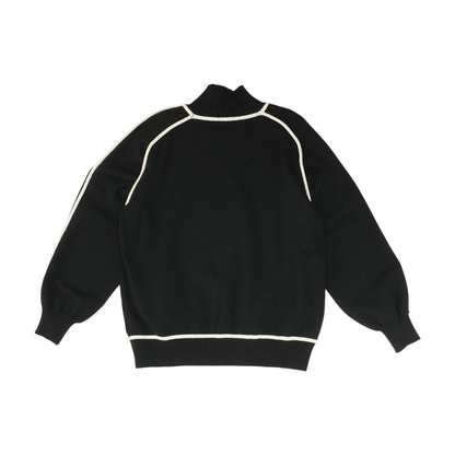 Black Pullover Sweater