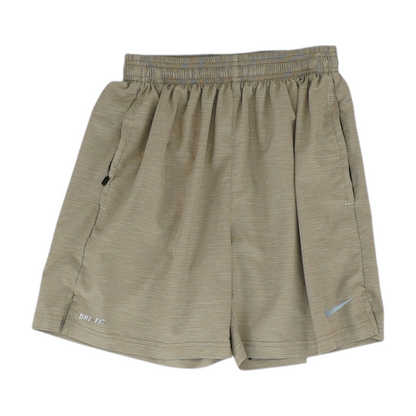 Tan Active Shorts