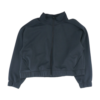 Black Solid Active Jacket