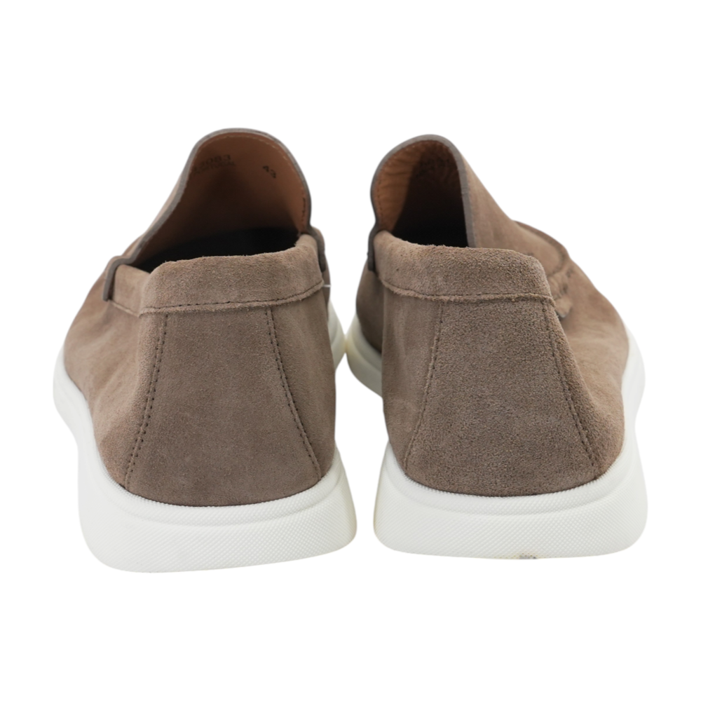 Brown Slip-On Dress Shoes