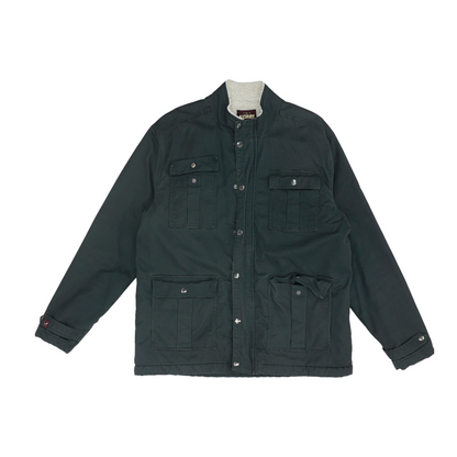 Gray Solid Jacket
