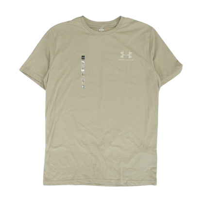 Tan Solid T-Shirt
