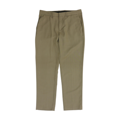 Brown Straight Pants