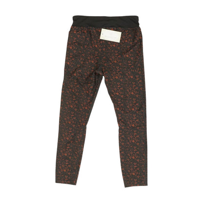 Black Floral Leggings