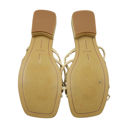 Tan Heeled Sandals