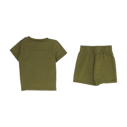 Green Short Sleeve Set
