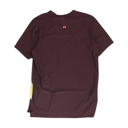 Maroon Solid Active T-Shirt