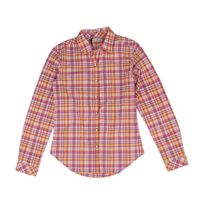 Mauve Plaid Button Down