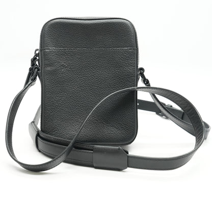 Black Klassik Leather Mini Crossbody Bag