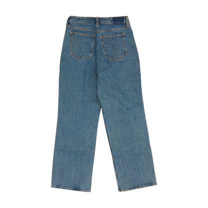 Blue Short Relaxed Jeans
