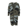 Knox Rose Green Print Cardigan Sweater – Image 1