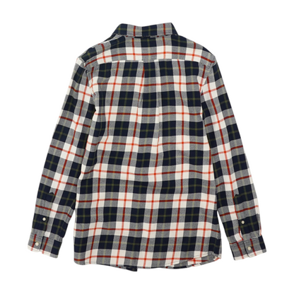 Multi Plaid Long Sleeve Button Down