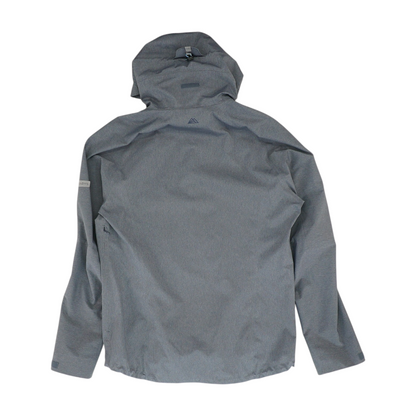 Navy Solid Rain Jacket