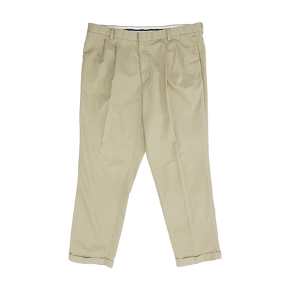 Beige Regular Pants