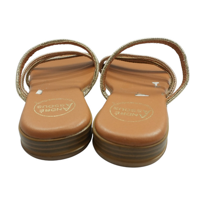 Gold Sandals