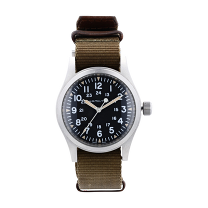 Khaki Field Stainless Steel Watch