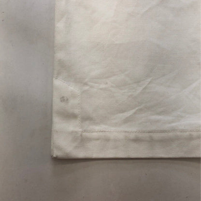White Solid Chino Pants