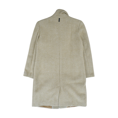 Tan Chevron Coat