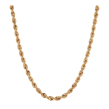 18K Yellow Gold Chain Necklace