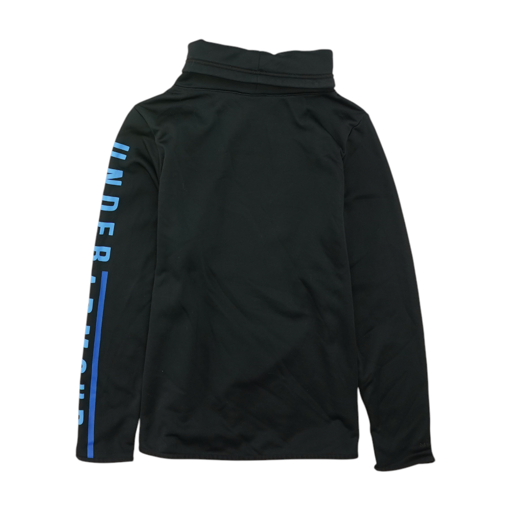 Under Armour Black Solid Sweatshirt Pullover – Image 2