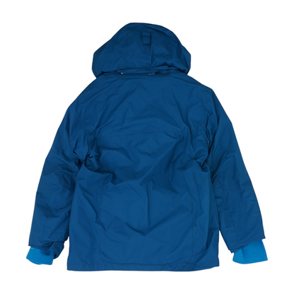 Teal Solid Rain Jacket