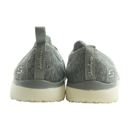 Gray Slip On Athletic Shoes