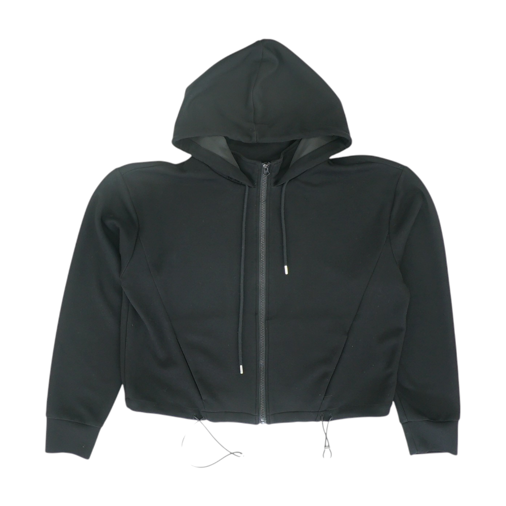 Black Solid Active Jacket