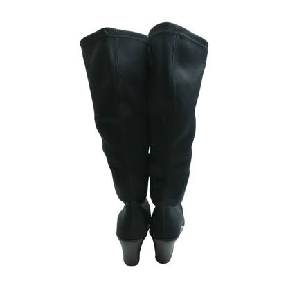 Black Knee-High Boots